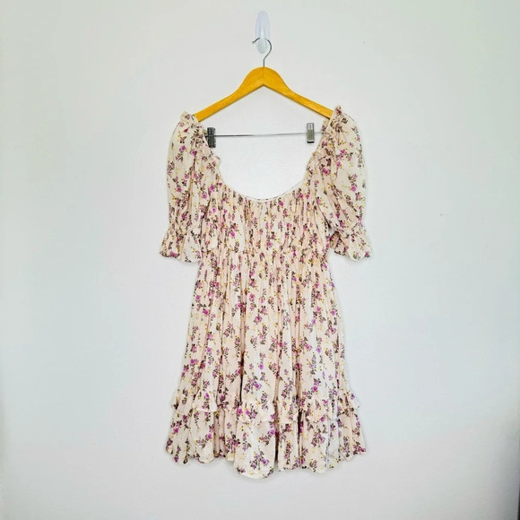 LPA Rachelle Floral Dress Size Medium - Picture 5 of 13